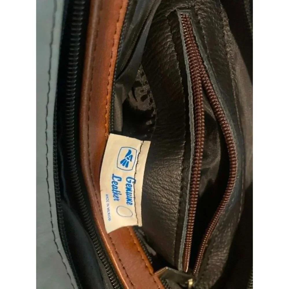 Leather Ladies Purse Multi Color